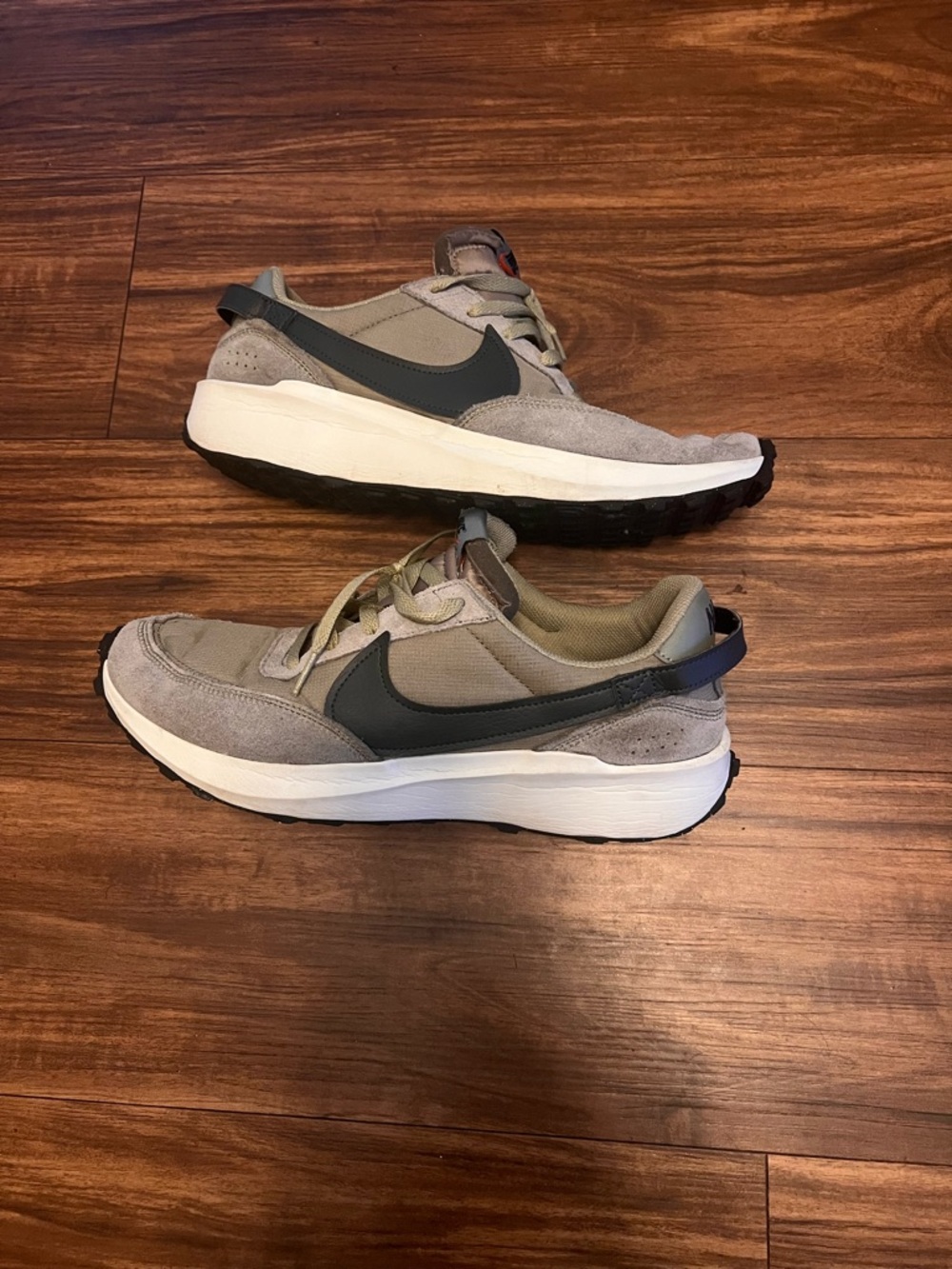 Nike Waffle Debut SE (FJ4196-200, Neutral Olive/Dark Stucco/Sea Glass)